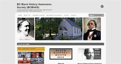 Desktop Screenshot of bcblackhistory.ca